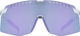 uvex pace stage S CV sports glasses - clear | mirror pink