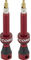 CushCore Tubeless Ventil 44 mm 2er-Set - red/SV