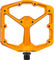 crankbrothers Pedales de plataforma Stamp 7 LE - naranja/large
