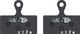 GALFER Plaquettes de Frein Disc Standard pour Shimano - semi-métallique - acier/SH-008