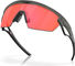 Oakley Lunettes de Sport Sphaera - matte grey smoke/prizm trail torch