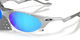 Oakley Plantaris Brille - x silver | prizm sapphire