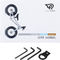 EARLY RIDER Vélo d'Équilibre pour Enfant Charger 12" - brushed aluminium/12"
