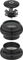 Chris King Jeu de Direction NoThreadSet Sotto Voce EC34/28,6 - EC34/30 GripLock - black/1 1/8"/EC34/28,6 - EC34/30