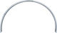 Honjo H31 Schutzblech Set VR + HR - smooth hammered-aluminium/45 mm / 28"