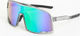 CHPO Henrik sports glasses - transparent grey/rainbow mirror