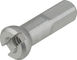 Sapim Polyax Aluminium-Nippel - 20 Stück - silber