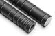 absoluteBLACK Puños de manillar Premium Silicone Dual Density Enduro - black | 130 mm