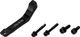 TRP FF-1/FR-1 Disc Brake Adapter for FM on PM Front/Rear 140 mm - black/140 mm/Post Mount