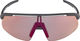 Alpina Turbo Pro S QV Sports Glasses - black matte | rainbow mirror