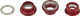 Chris King GripNut Sotto Voce EC30/25,4 - EC30/26 Gewindesteuersatz - red/1"/EC30/25,4 - EC30/26