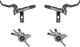 Shimano Set de frenos de disco XTR XC d+t BR-M9100 J-Kit - gris/Set/left/right (side-specific)