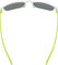 uvex rookie glasses - matte white-lime | mirror green