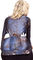 Endura Jersey de manga larga AllTrack Race Roubaix para damas - flux max indigo rock | L