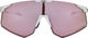 uvex Lunettes de Sport pace perform S CV - white mat/pushy pink
