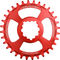 Burgtec 3 mm Offset Thick Thin Kettenblatt für SRAM 3-Bolt - race red/32/32 Z
