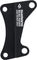 Shimano Disc Brake Adapter for 203 mm Rotors - black/rear IS to IS