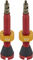 Peaty's 50to01 Edition MK2 Tubeless Ventil 2er-Set - rasta/SV