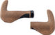 CONTEC Poignées de guidon en liège Merge Trekking Bar pour manettes rotatives - brun-noir | 140 mm / 96 mm | one size
