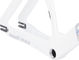 Factor Hanzo Track Rahmenkit mit Zero Track Laufradsatz - white/M/L/46 mm