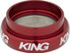 Chris King InSet i8 ZS44/28.6 - EC44/33 GripLock Headset - red/1 1/8" - 1 1/4" tapered/ZS44/28,6 - EC44/33