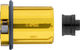 tune Conversion kit with Endurance freewheel body for quick release - gold/SRAM XDR