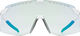 uvex uvex pace stage V lunettes de sport - black mat/mirror blue