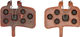 Hayes Bremsbeläge Disc für HFX-9, MAG, MX-1, HMX-1 - universal/sintermetall