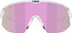 Bliz Gafas deportivas Breeze Small - matte white/brown-rose