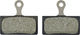 Shimano Pastillas de frenos G03S para XT, SLX, Alfine - universal | Orgánico | acero