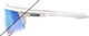 100% Speedcraft Photochromic Sports Glasses - bastille | blue mirror photochromic