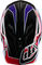 Troy Lee Designs D4 Polyacrylite Fullface Helm - linear black/57 - 58 cm