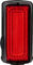 Topeak BeSeen Aura LED tail light with StVZO approval - black-red