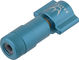 Peaty's Holeshot CO2 Tyre Inflator Kit CO2 cartridge pump + 16 g cartridge - turquoise