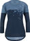 VAUDE Women's Moab LS T-Shirt V - blue gray/36