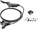 SRAM Code Bronze Stealth Disc Brake - blast dark polar anodized/Rear wheel/Flip-Flop (non-side-specific)