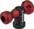 Lezyne Control Drive CO2 pump head with 16 g CO2 cartridge - red