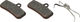 GALFER Disc Advanced Brake Pads for Shimano - semi-metallic - steel/SH-003