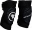 Endura SingleTrack II Knieschoner - black-white/M/L