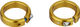Peaty's Bagues de serrage Monarch Grips - gold