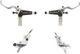 TRP EVO Pro Limited Edition Disc Brake Front + Rear Set - raw black | Set | left/right (side-specific)