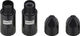 CONTEC Adaptador de válvulas para montaje Tubeless FastAir TL MTB - 2 piezas - negro