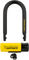 Kryptonite New York Fahgettaboudit® Mini U-lock - black-yellow/15.3 cm/8.3 cm