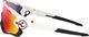 Oakley Jawbreaker Brille - polished white | prizm road