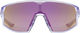 uvex Skyryse Glasses - clear purple fuchsia | mirror lavender
