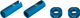 Peaty's Chris King Edition MK2 Tubeless Ventil Ersatzteil-Set - turquoise/SV