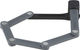ABUS Candado plegable Bordo Lite Mini 6055K con soporte SH - black/60 