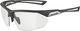 Alpina Nylos HR Sports Glasses - black transparent matt | clear