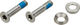 Trickstuff Vis de fixation de l'étrier de frein M5X19.5 pour FM arrière - silver | 24.5 mm