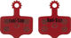 Kool Stop Disc Brake Pads for SRAM / Avid - organic - steel/SR-006